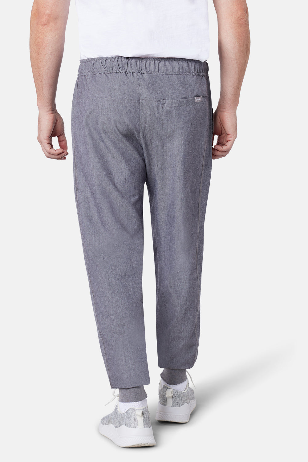 Maxwell Charcoal Grey Scrub Joggers