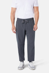 Miles & Maxwell Men's Pewter Grey Scrub Set