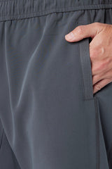 Maxwell Pewter Grey Scrub Joggers