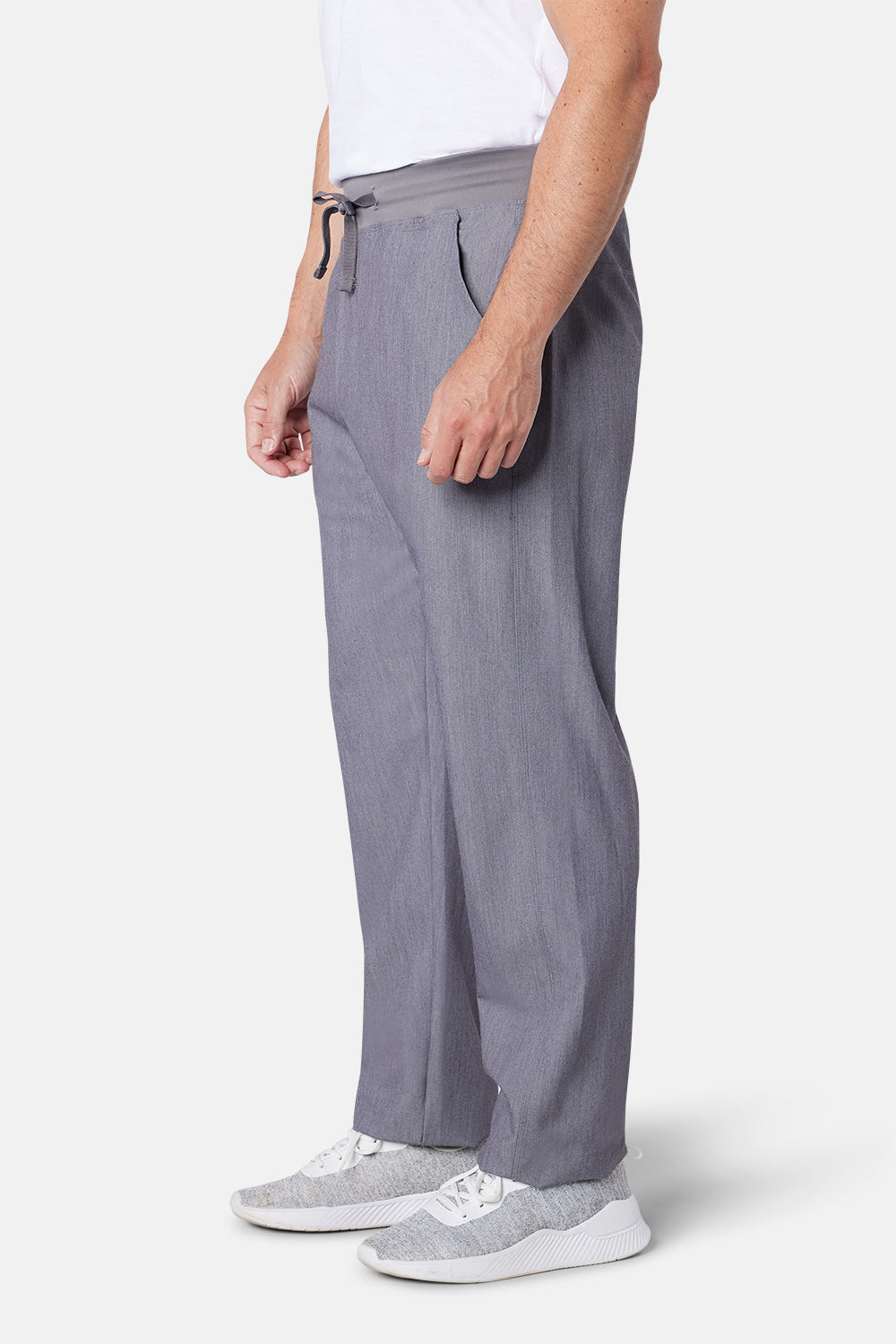 Otto Charcoal Grey Scrub Trousers