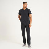 Otto Soft Black Scrub Trousers