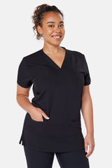 Ari & Arlo Women's Black Scrub Set