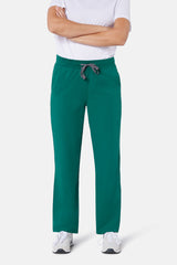 Ari & Arlo Women's Hunter Green Scrub Set