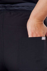 Ari & Arlo Women's Black Scrub Set