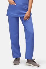 Ari & Arlo Women's Ceil Blue Scrub Set