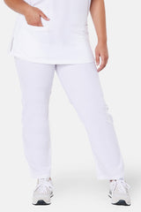 Ari & Arlo Women's White Scrub Set