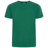 Oscar Two-Pocket Hunter Green Scrub Top