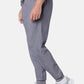 Maxwell Charcoal Grey Scrub Joggers