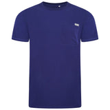 Miles Crew Neck Navy Scrub Top