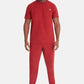Maxwell Burgundy Scrub Joggers
