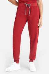 Neo Burgundy Scrub Joggers