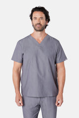 Oscar & Otto Men's Charcoal Grey Scrub Set