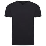Oscar Two-Pocket Black Scrub Top