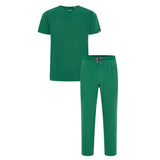 Oscar & Otto Men's Hunter Green Scrub Set
