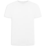 Oscar Two-Pocket White Scrub Top